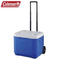 クーラーボックス コールマン Coleman 保冷 便利 アウトドア用 キャンプ用 ホイールクーラー/60QT ブルー/ホワイト 2000027863 4992826454104 | WHATNOT
