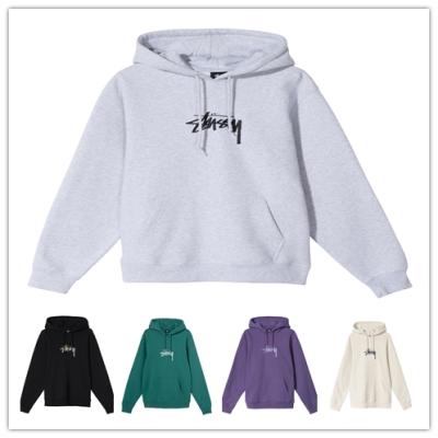 STUSSY　ステューシー　パーカー　両面ロゴ　ゆるだぼ　b1 BORN X RAISED X STUSSY LOGO ZIP HOODIE ジップアップパーカー