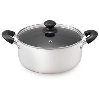 アイリスオーヤマ 両手鍋 24cm 鍋 蓋つき ガス火/IH対応 ガラス蓋付き ダイヤモンドコート 長持ち こびりつきにくい お手入れ簡単 ホワイ | White Wings2