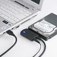 サンワサプライ SATA-USB3.0変換ケーブル HDD/SSD/光学式ドライブ ケーブル長0.8m USB-CVIDE3 | White Wings2