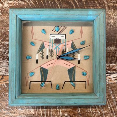 ナバホ インディアン ネイティブアメリカン ターコイズ サンドペイント