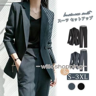 パンツスーツ レディース 黒の商品一覧 通販 - Yahoo!ショッピング パンツスーツ レディース 黒の商品一覧 通販 - Yahoo!ショッピング