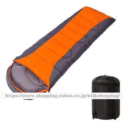 専用です！オレンジ色ダウン寝袋 フード付き NANGA（ナンガ）×FD-campコラボ シュラフ 『オレンジ・ブラウン
