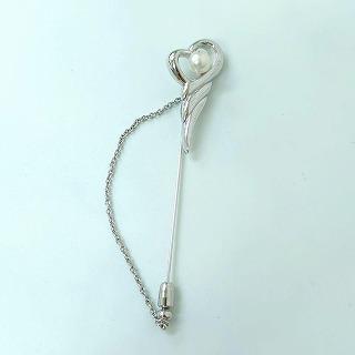 極美品✨田崎真珠　TASAKI タサキ パール　ピンブローチ 未使用品】田崎真珠 TASAKI タサキ パール ピンブローチ