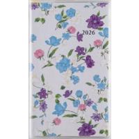 ２９３　ラフィーネスリム３　手帳　高橋書店　２０２６年版　花柄　マンスリー　手帳判 | WINDY BOOKS on line