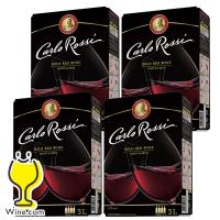 3L BOX 赤ワイン wine 送料無料 サントリー カルロ ロッシ ダーク バッグ イン ボックス 3000ml×1ケース/4箱(004)『FSH』 カルロロッシ カリフォルニア | ワイン.comビールチューハイのお店