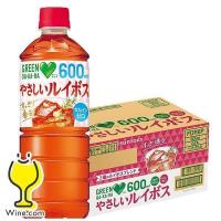 お茶 ルイボスティー 送料無料 サントリー グリーンダカラ やさしいルイボス 600ml×1ケース/24本(024)『GCC』 ノンカフェイン | ワイン.com