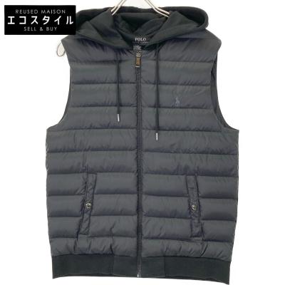 Polo Ralph Lauren グレー ダウンベストＬ 中古・古着通販】POLO RALPH LAUREN (ポロ・ラルフローレン