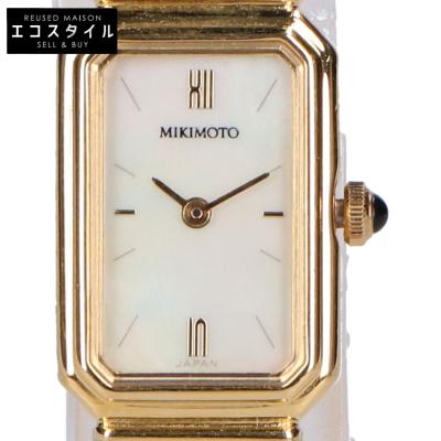 ミキモト　シェル型 時計 クリスタルラッカー 青 トラベルクロック パール ミキモト シェル型 時計 クリスタルラッカー 青 トラベル