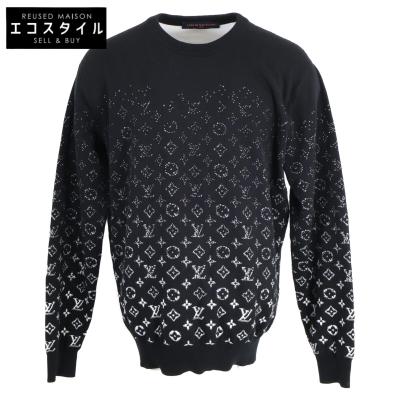 本物 極美品 ルックブック掲載 ルイヴィトン Vデザイン セーター XXL 22-6377-1.jpg