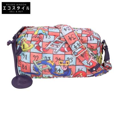 希少VIVIENNE WESTWOODヴィヴィアンナイロンショルダーバッグ虹色 Vivienne Westwood レディースショルダーバッグ（バッグ、小物素材
