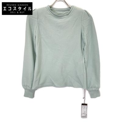 FOXEY フォクシー ミントブルー 39887 パウダートップス パフスリーブ  