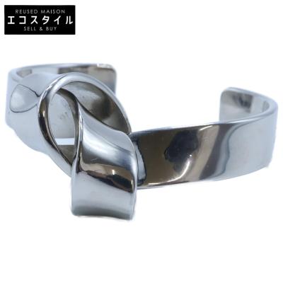 CÉLINE シルバーノットバングル　s 楽天市場】【中古】セリーヌ ノット レディースジュエリー