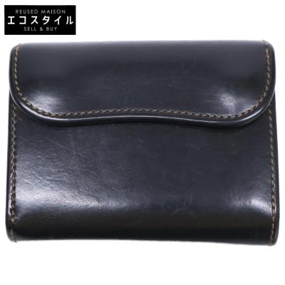 WILDSWANS ブラック 二つ折り財布 WILD SWANS(ワイルドスワンズ)