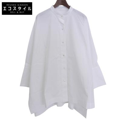 美品 YLEVE イレーヴ コットン ポプリン ビッグシャツ トップス 