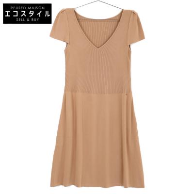 FOXEY フォクシー ベージュ ニットワンピース 29302 38 ワンピース  