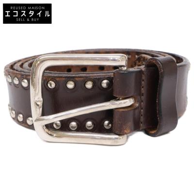 良品★whitehouse cox★34/85 メッシュベルト 茶　メンズ 良品☆whitehouse cox☆34/85 メッシュベルト 茶 メンズ