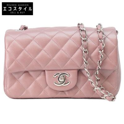 シャネル CHANEL ショルダーバッグ トートバッグ ラフィア/レザー ピンクベージュ ゴールド レディース 送料無料【中古】 e61544k CHANEL（シャネル） ココマーク ラフィア チェーンショルダーバッグ