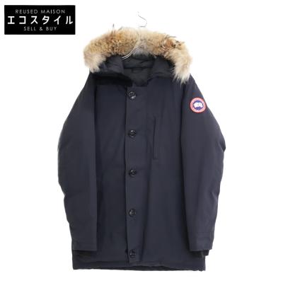  ジャスパー ダウンジャケット　ネイビー　S カナダグースジャスパーネイビーM