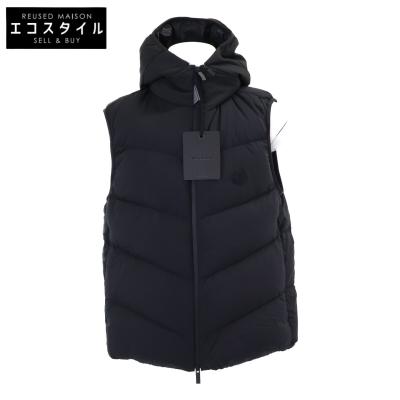 極美品✨モンクレール　ダウンニット　ベスト　XL　黒　ブラック　4D125 モンクレール 美品 XL ブラック 極美品✨モンクレール ダウンニット