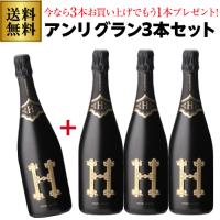 1本あたり18,150円（税込） 送料無料 シャンパーニュ アンリ グラン ブリュット 750ml 3本セット 辛口 ヴァレ ド ラ マルヌ 高級 浜運 あすつく | 銘醸ワイン カーヴドエルナオタカYahoo!店