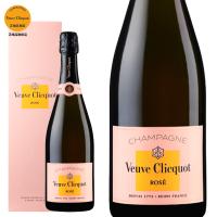 【箱付】ヴーヴ クリコ (ヴーヴクリコ) ロゼ ローズラベル ポンサルダン ブリュット 正規 750ml シャンパン シャンパーニュ (ヴーヴ クリコ)  【eu_ff】 | うきうきワインの玉手箱2号店