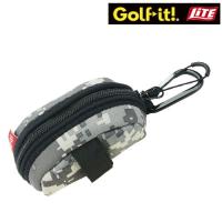 ライト ティーホルダー付きボールケース C-180 (デジタルピクセル) BALL CASE LITE ゴルフ | ウイニングゴルフ