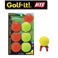 (練習用ボール)フライトボール（カラー） 6個入り ライト（LITE） R-25 | ウイニングゴルフ