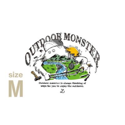 BLACK DESIGN 【限定品】アウトドアモンスター柄　新品未使用 アウトドアモンスター（アウトドア、釣り、旅行用品）のおすすめ