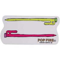 (POP FIRE)ポップファイヤー ステッカー ペグ | ウィンズ