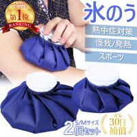 氷嚢 スポーツ ゴルフ 氷のう アイシングバッグ 2個セット アイスバッグ クールダウン Mサイズ Sサイズ キッズ 子供 アウトドア レジャー 発熱 怪我 熱中症