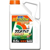 ラウンドアップマックスロード 5.5L 日産化学 原液タイプ 根まで枯らす除草剤 グリホサート液剤 雑草予防 雑草退治 雑草防除 雑草退治 除草剤 | ワイズライフYahoo!店