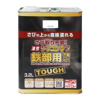 油性 シリコンタフ ホワイト 3.2L ニッペホームプロダクツ さび取り不要 鉄部用 木部 トタン アルミ | ワイズライフYahoo!店