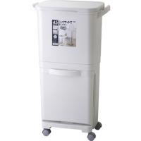 AZUMAYA(東谷) 縦型分類ワゴンペール45S 2分別 合計約45L｜RSD-98(4971881137580) | Wishop Yahoo!店