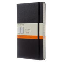 モレスキン(Moleskine) ノート クラシック ノートブック ハードカバー 横罫 ラージサイズ(横13cm×縦21cm) ブラック QP060 | ウィステリアル