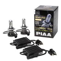 PIAA ヘッドライト/フォグライト用 LEDバルブ H4 6000K 92000cd 3500lm相当※ 車検対応 12V/24V共用 24/24W | ウィステリアル