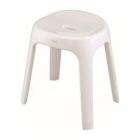 アスベル 風呂椅子 通気性抜群 エミールS 座りやすい座面 35cm 白 立ち座りがラク A5307 | ウィステリアル