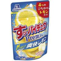 森永製菓 すッパイチュウプレミアム 爽快レモン 32g×10入 | ウィステリアル