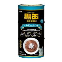 アイシア 黒缶3P しらす入りかつお 480g | ウィステリアル