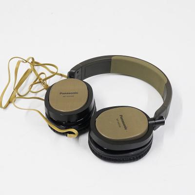ヘッドフォン 有線（Panasonic／イヤホン、ヘッドホン）（色：ゴールド