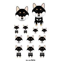 イラスト カラーシール 柴犬 赤 Sb Seal Papa 犬種別犬雑貨わんダフル 通販 Yahoo ショッピング