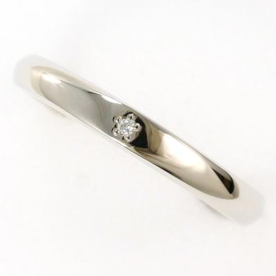 フェスタリア　k10 ダイヤ　クロスリング　8号 K10WG ダイヤモンド リング|festaria Online Shop(フェスタリア