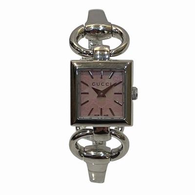 稼動 美品 GUCCI グッチ 110 シェル文字盤 GG 腕時計 G-155 GUCCI - 稼動 美品 GUCCI グッチ 110 シェル文字盤 GG 腕時計 G