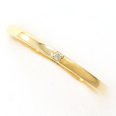 ete（エテ） リング・指輪 K10YG 11号 ダイヤ 総重量約1.0g : ワンダー