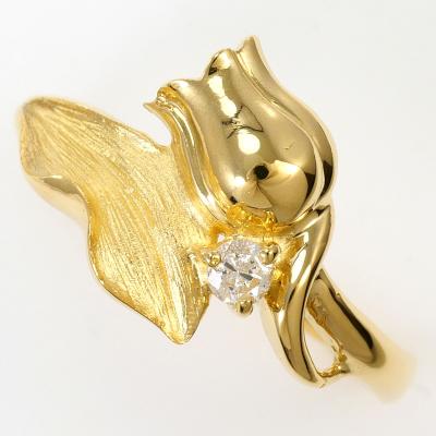 k18yg花モチーフリングの商品一覧 通販 - Yahoo!ショッピング