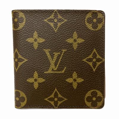 Louis Vuitton 二つ折り財布 モノグラム(追加商品有り) 正規紙袋無料】ルイヴィトン 二つ折り財布 メンズ ポルトフォイユ