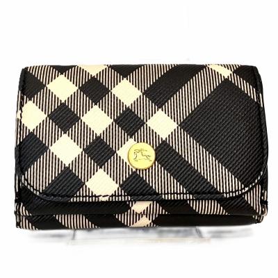 BURBERRY 三つ折り財布（BURBERRY）（バッグ、小物素材：本革、レザー