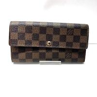 ルイヴィトン Louis Vuitton ダミエ ポルトフォイユ サラ N61734 2つ折り財布 ユニセックス 中古 | ワンダープライス Yahoo!店