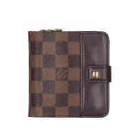 LOUIS VUITTON ルイヴィトン/コンパクト・ジップ/ダミエ/エベヌ/N61668/CA0***/ABランク/09【中古】 | ワンダーレックスヤフー店