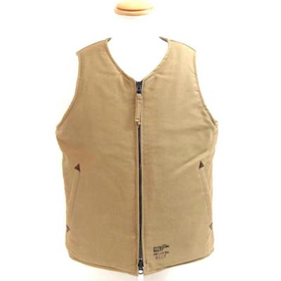 限定アイテム　ブルコ　BLUCO レザーベスト　グレー　新品　タグ付き 楽天市場】【BLUCO/ブルコ】2024SS「Leather Utility Vest